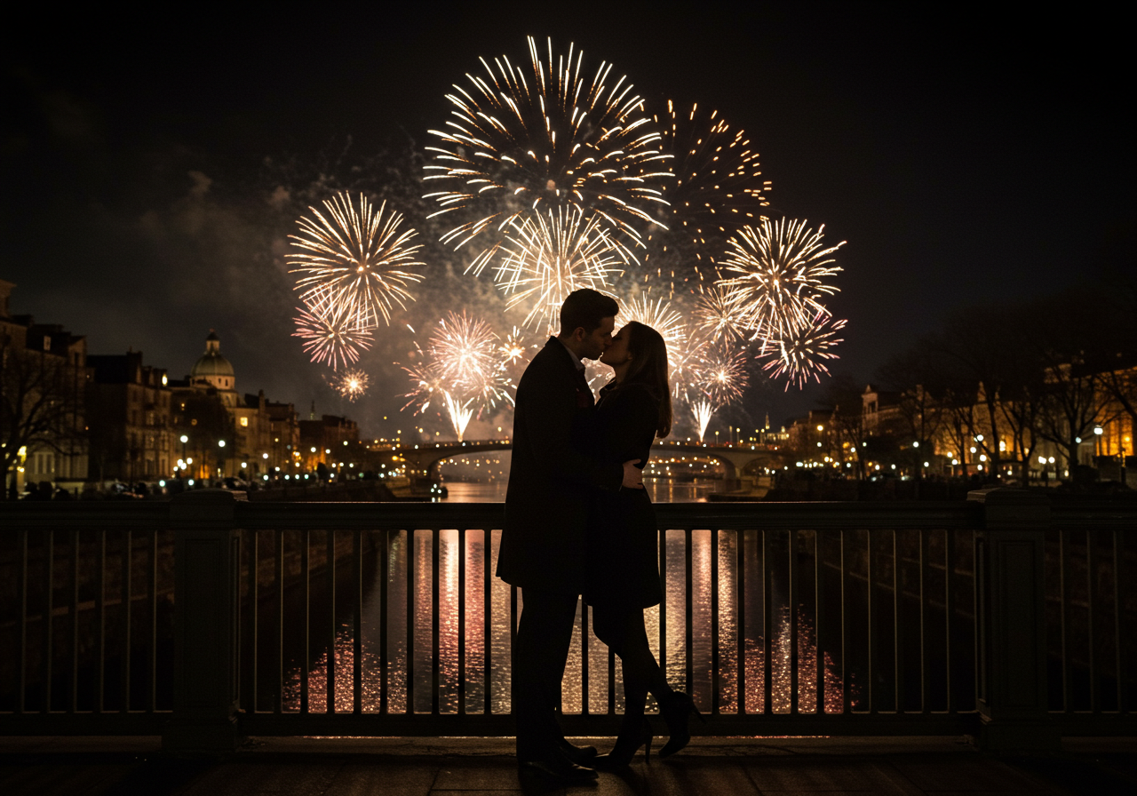 The Midnight Kiss A New Year's Eve Tradition NYE ON TAP 2024